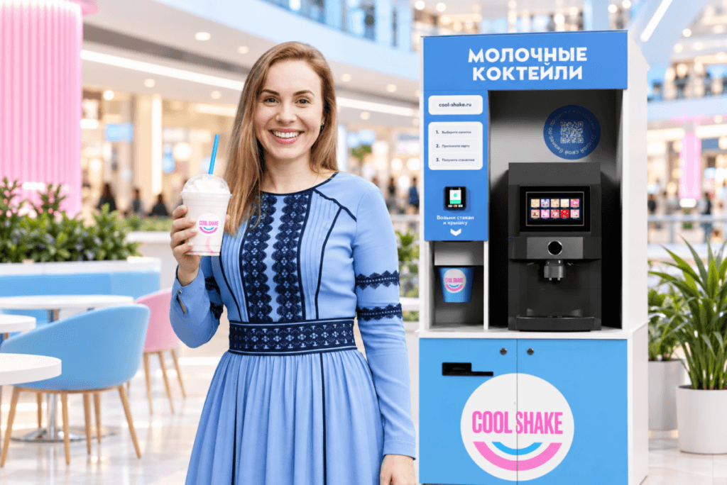 вендинговый автомат COOL SHAKE
